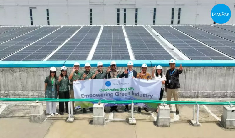 SUN Energy Celebrates 200 MW Operating Capacity Milestone at LamiPak Indonesia