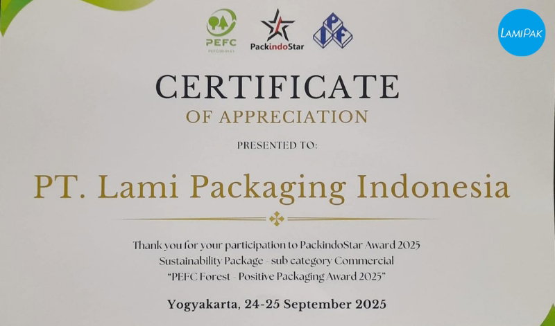LamiPak Wins Dual Honors at PackindoStar Awards 2025