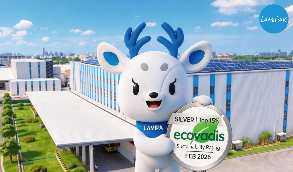 Good News！ Lamipak won 2026 EcoVadis Silver Medal!